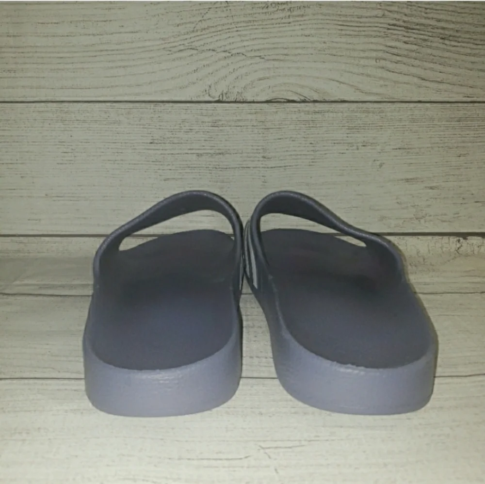 Adidas Adilette Blue White Sliders Men's Sz. 8‎